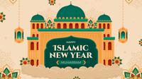 Ilustrasi Tahun Baru Islam. (Image by freepik)