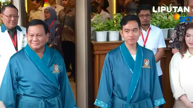 Selvi Ananda Temani Gibran Jalani Tes Kesehatan Cawapres di RSPAD Gatot Soebroto. (Foto: Tangkapan Layar Youtube Liputan6)