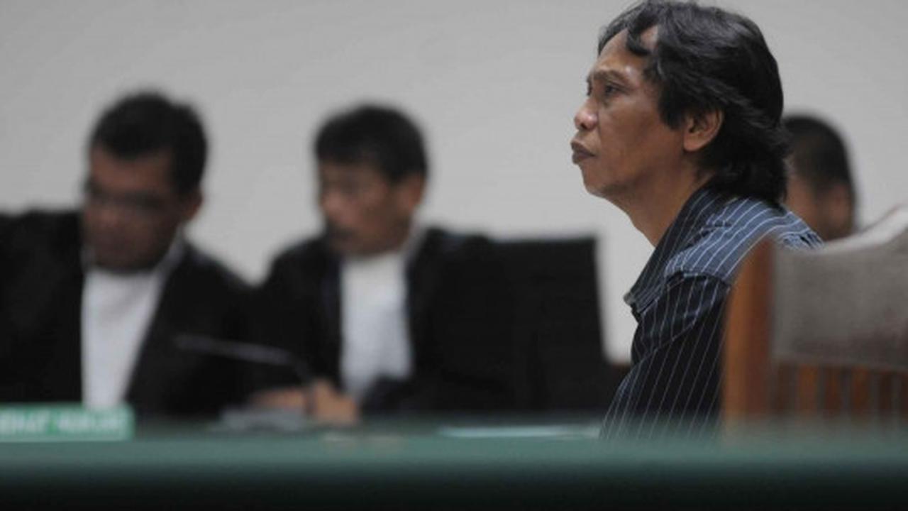 Mandra jalani sidang perdana kasus korupsi TVRI