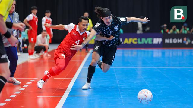 Foto: Ditonton Shin Tae-yong, Timnas Futsal Indonesia Bantai Korea Selatan di Grup A Piala Asia 2026