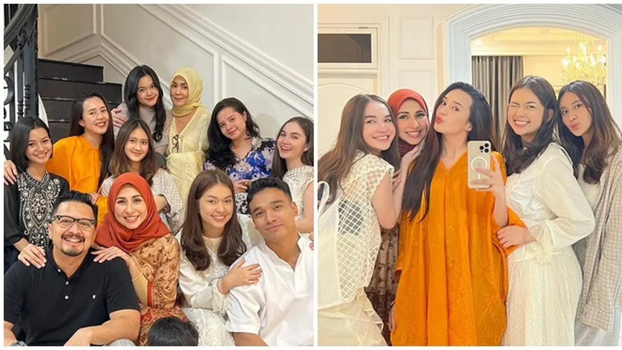 6 Momen Halal Bihalal Pemain Mermaid In Love saat Lebaran, Jadi Momen Reuni