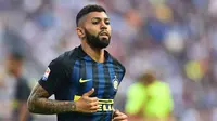 Pemain Inter Milan asal Brasil, Gabriel Barbosa. (AFP/Giuseppe Cacace)