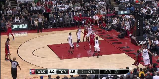 VIDEO : Cuplikan Pertandingan Playoffs NBA, Raptors 108 vs Wizards 98