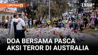 Ratusan Warga Gelar Doa Bersama untuk Korban Penembakan Australia