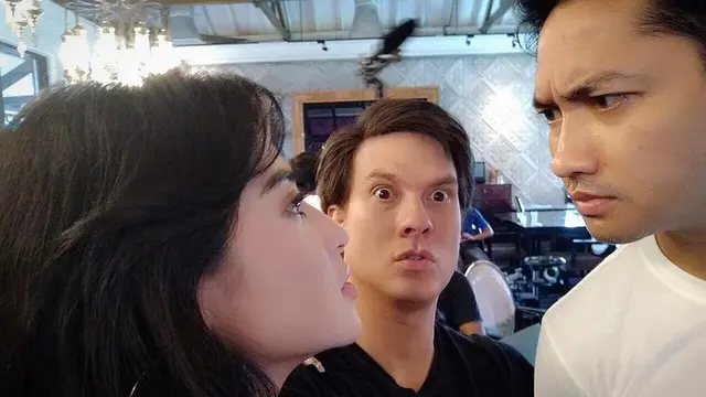 Dewi Perssik dan Angga Wijaya