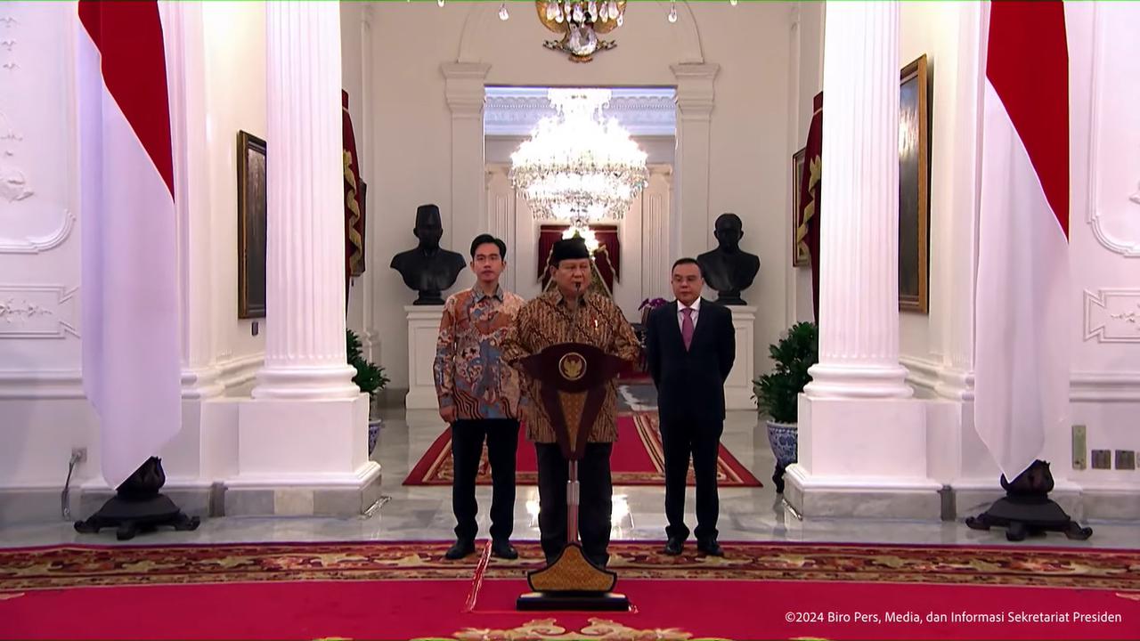 Presiden Prabowo umumkan Mayor Teddy jadi Sekretaris Kabinet