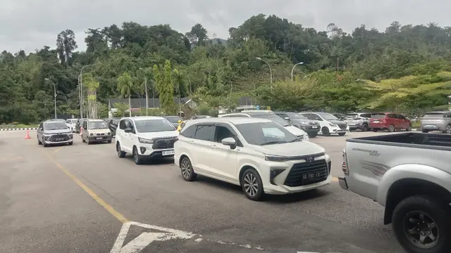 Pos Lintas Batas Negara (PLBN) Entikong menunjukkan tren peningkatan aktivitas lintas batas pada H-3 menjelang Hari Raya Idulfitri 1447 Hijriah (Istimewa)