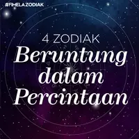 4 Zodiak Ini Beruntung dalam Percintaan