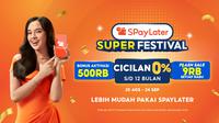 Lyodra meramaikan SPayLater Super Festival. (Sumber: Istimewa)