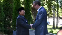 Prabowo ke Serbia Temui Presiden Aleksandar, Perkuat Hubungan Bilateral Kedua Negara