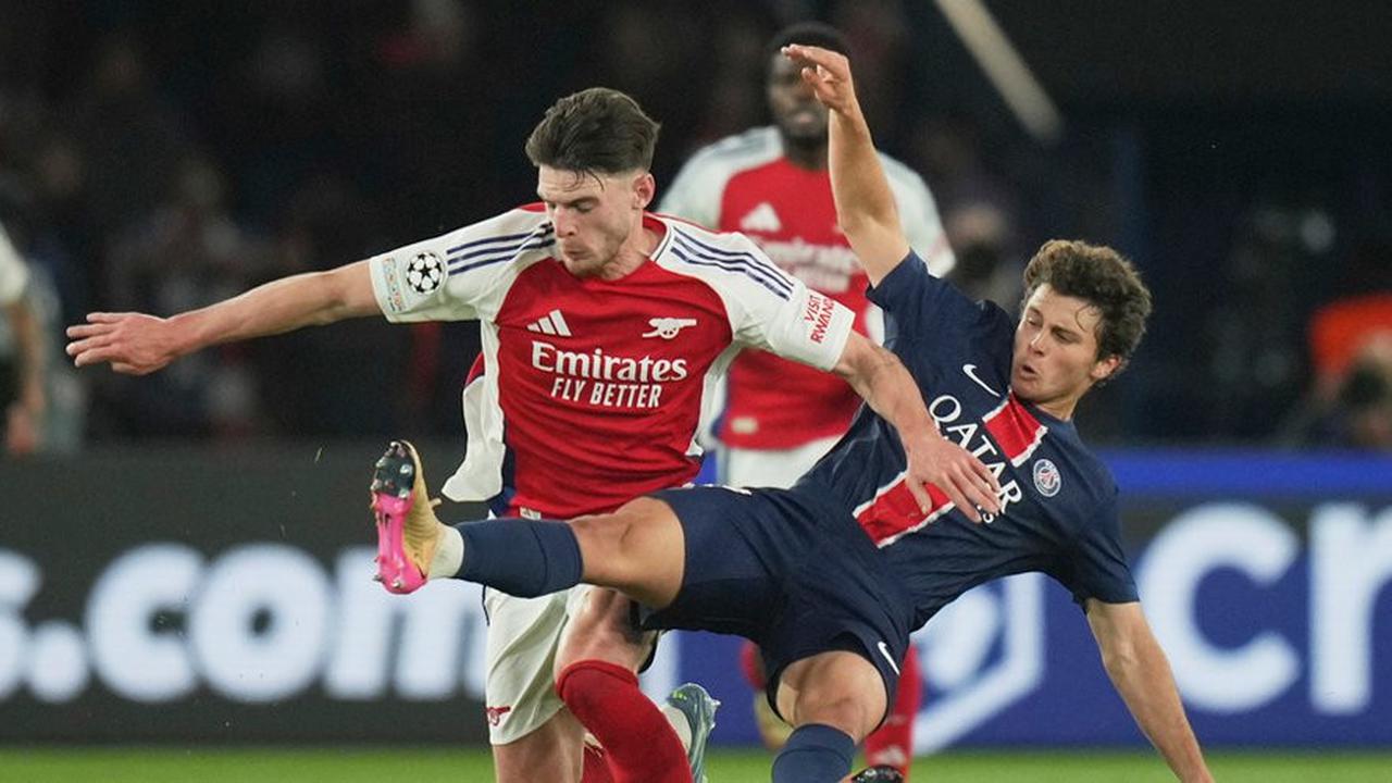 Rapor Pemain Arsenal Saat Disingkirkan PSG: Tidak Buruk, tapi Tidak Cukup Bagus