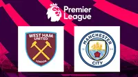 Premier League - West Ham Vs Man City (Bola.com/Adreanus Titus)