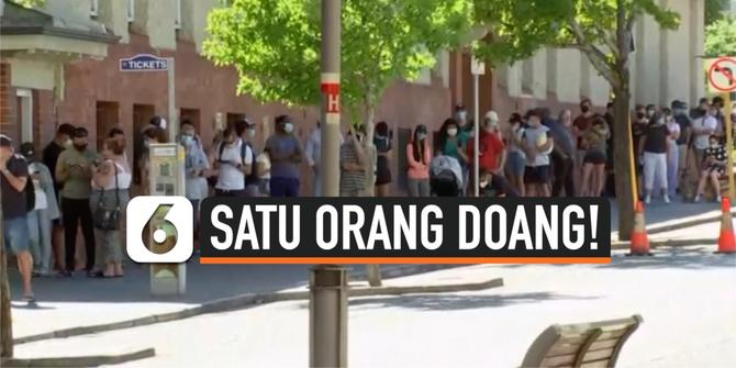 VIDEO: Dapati Seorang Warganya Positif Covid-19, Kota Perth Lockdown