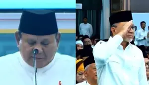 Prabowo Ucapkan Selamat Ulang ke Zulkifli Hasan di Penutupan Muktamar NU