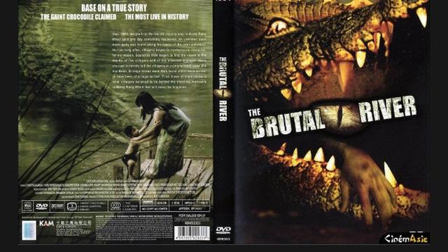 Sampul DVD film The Brutal River tayang di Sinema Horor Asia (Foto: cinemasie)
