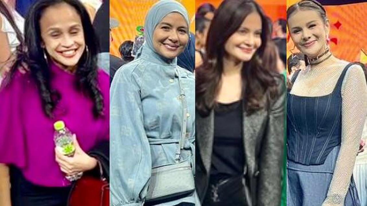 Para pesohor terkenal hadir pada malam pengumuman Gadis Sampul 2024 di Jakarta