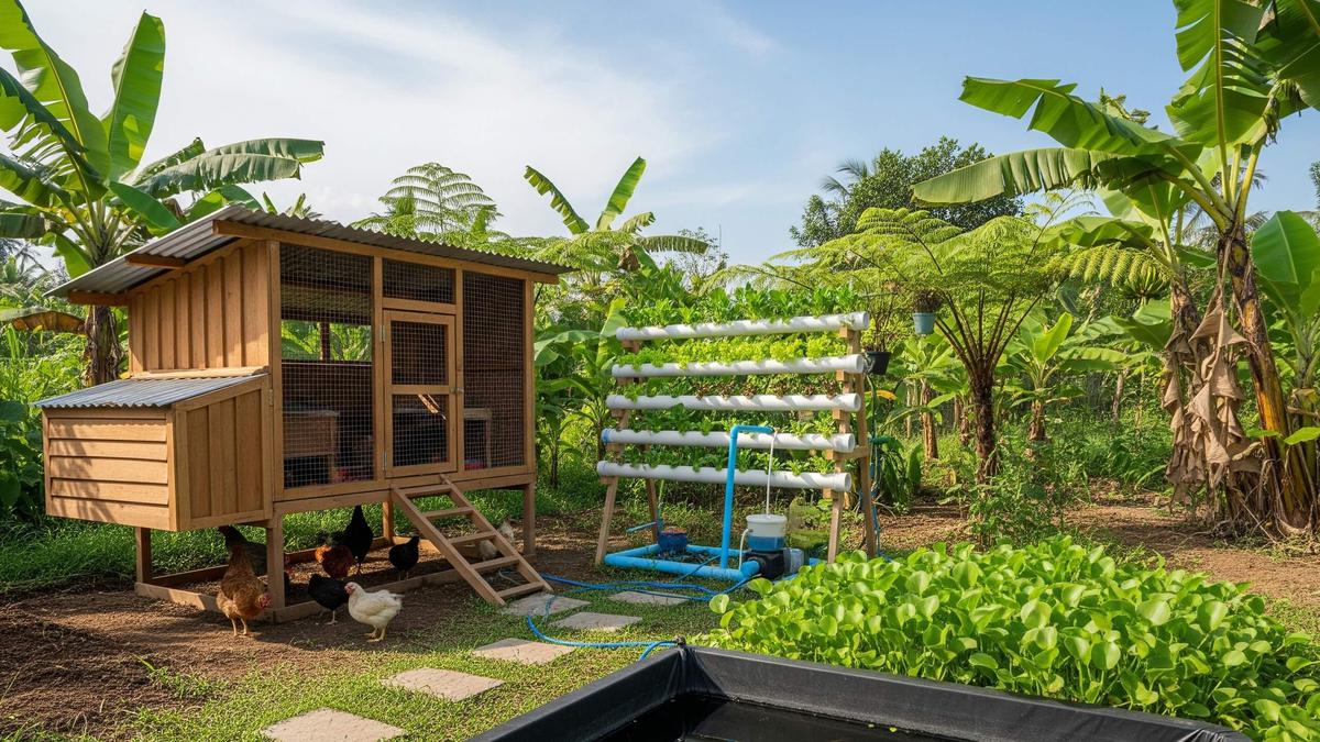 4 Cara Tanam Hidroponik Dekat Kandang Ayam Supaya Tidak Dimakan Daunnya