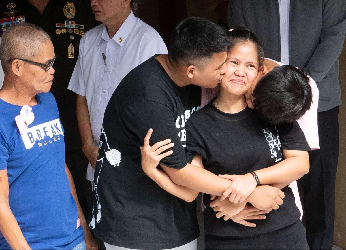 Mary Jane Veloso tiba di Filipina