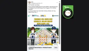 Deretan Hoaks seputar Program E-Toll dari Jasa Marga, Cek Daftarnya