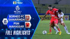 Berita video highlights lanjutan BRI Liga 1 2022/2023 antara Borneo FC melawan PSM Makassar yang berakhir dengan skor 1-1, Jumat (23/12/2022) malam hari WIB.