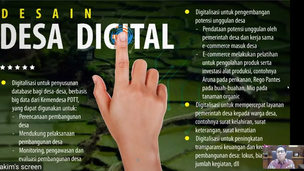 Tangkapan Layar Desain Desa Digital