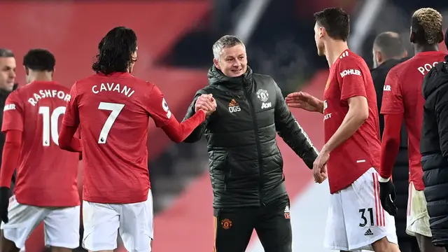 Foto Liga Inggris: Gol Injury Time Marcus Rashford Bawa Manchester United ke Posisi 2