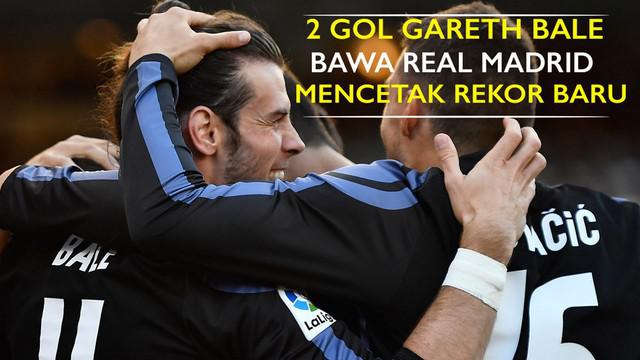 Video Real Madrid menang atas Real Sociedad 3-0 di Stadion Anoeta, Minggu (21/8/2016). Real Madrid mencetak rekor baru dengan kemenangan tersebut