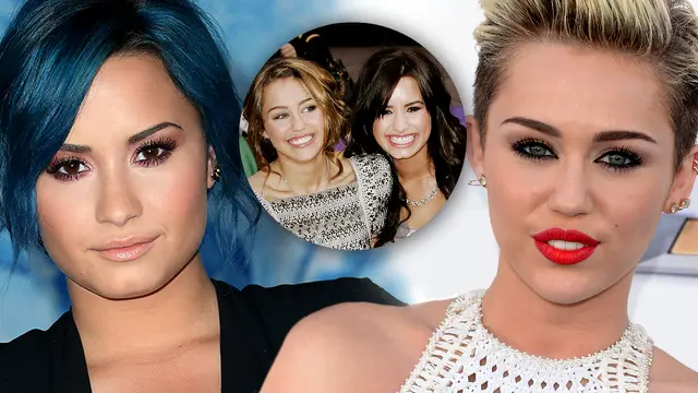 Miley Cyrus dan Demi Lovato