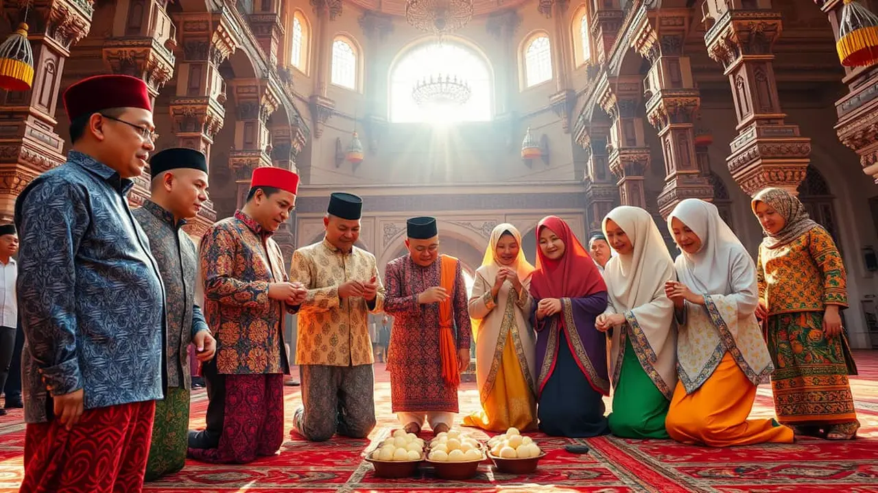sejarah tradisi lebaran di indonesia