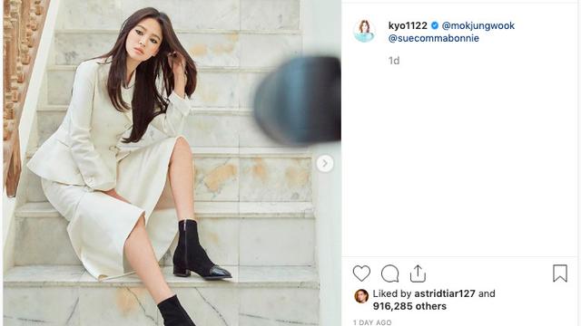 Unggahan Song Hye Kyo