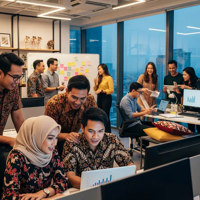 Persaingan Kerja (AI Generated)