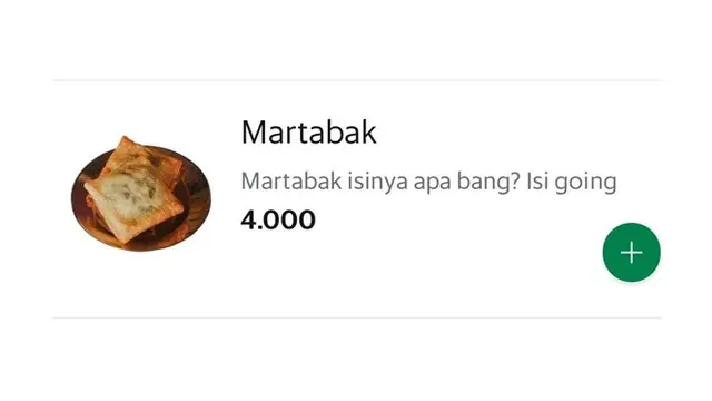 6 Deskripsi Makanan Gorengan di Ojek Online Ini Bikin Pelanggan Senyum Tipis