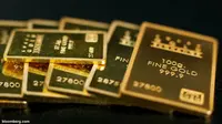 Data Ekonomi AS Jadi Fokus Pasar, Harga Emas Berpotensi Turun