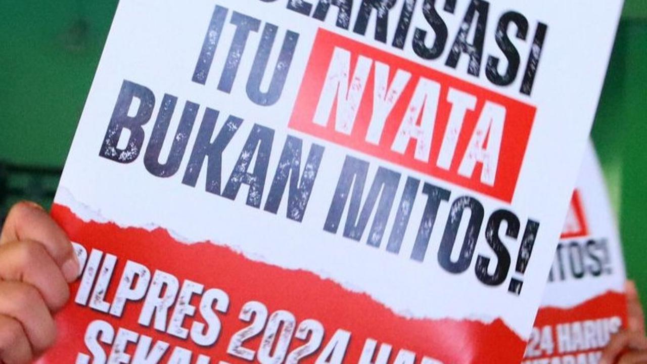Kegiatan bertajuk “Generasi Emas 2045: Dukung Pilpres Sekali Putaran untuk Indonesia Maju.” <br>