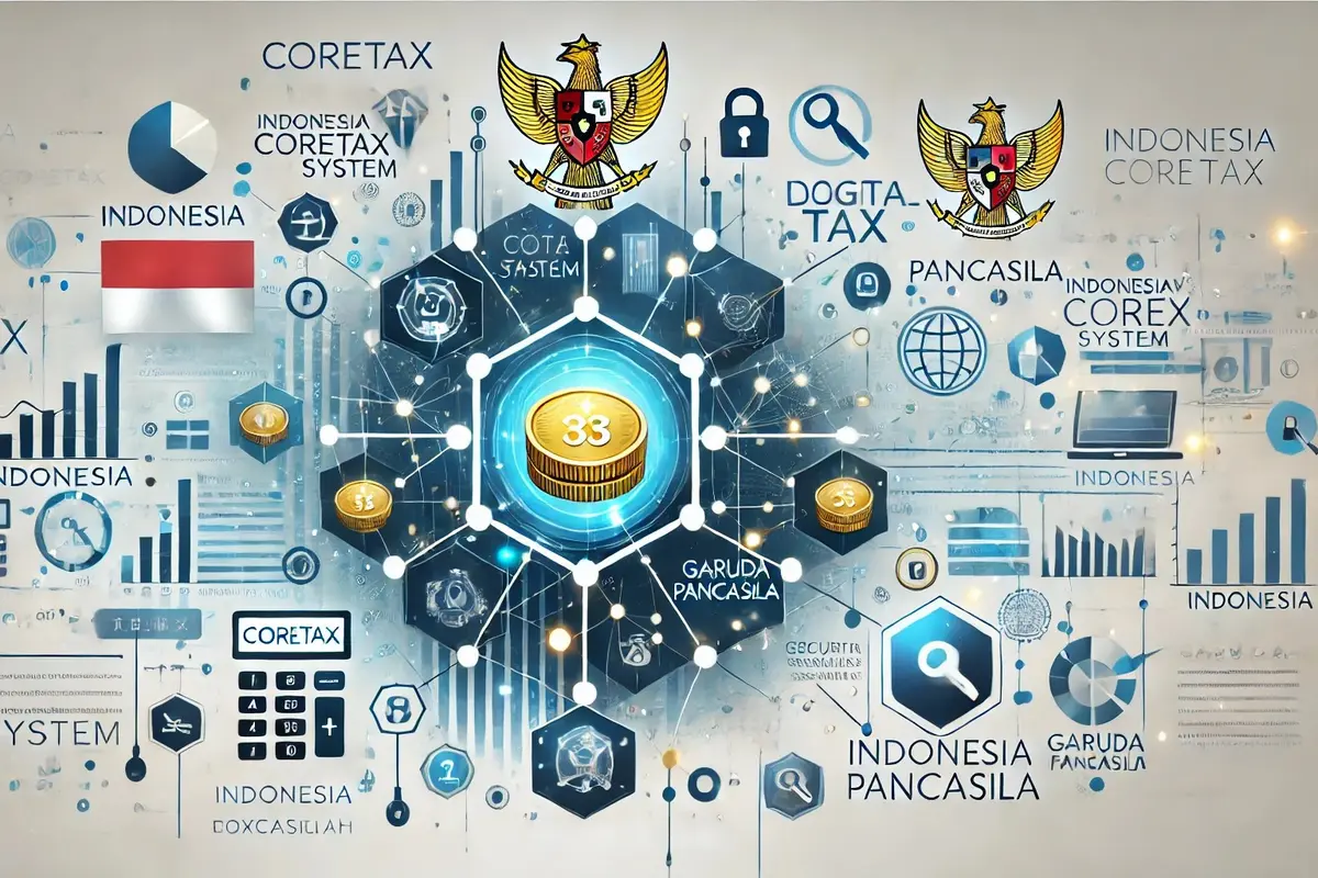 Ilustrasi coretax. (Foto By AI)