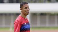 Pelatih Kiper Timnas Indonesia, Yoo Jae-Hoon, saat sesi latihan di Stadion Madya, Jakarta, Selasa, (18/2/2020). Untuk meningkatkan performa kiper, Shin Tae-yong menambah porsi waktu latihan. (Bola.com/M Iqbal Ichsan)