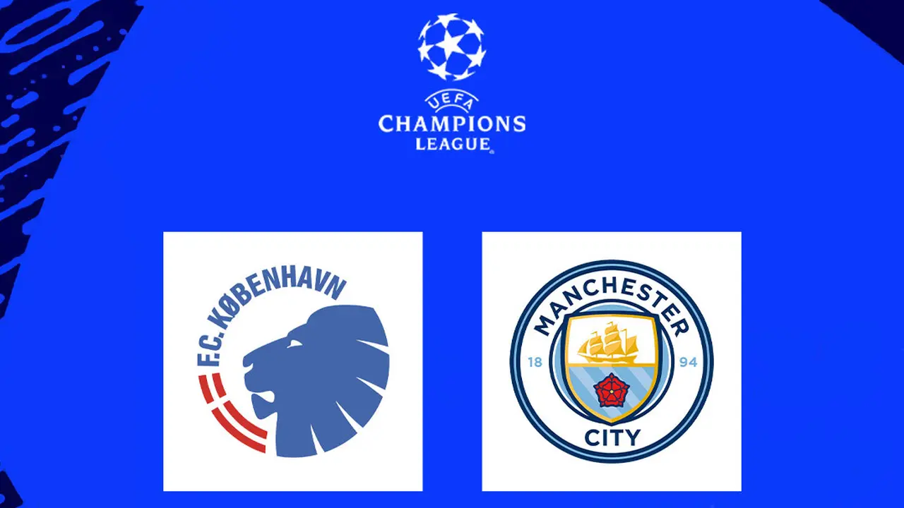Liga Champions - FC Copenhagen Vs Manchester City