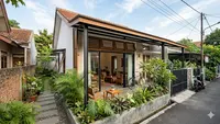 7 Rumah Kecil 1 Lantai Ventilasi Silang untuk Lahan Sempit