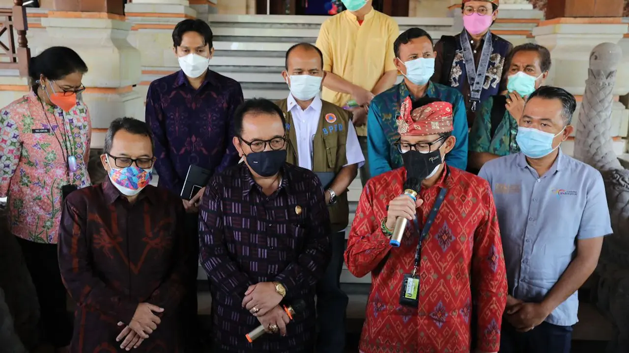 Menparekraf Sandiaga Salahuddin Uno di Bali