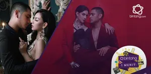 Pernah dapat kritikan karena berpose  terlalu lengket, Giorgino Abraham dan Irish Bella malah berpose semakin mesra