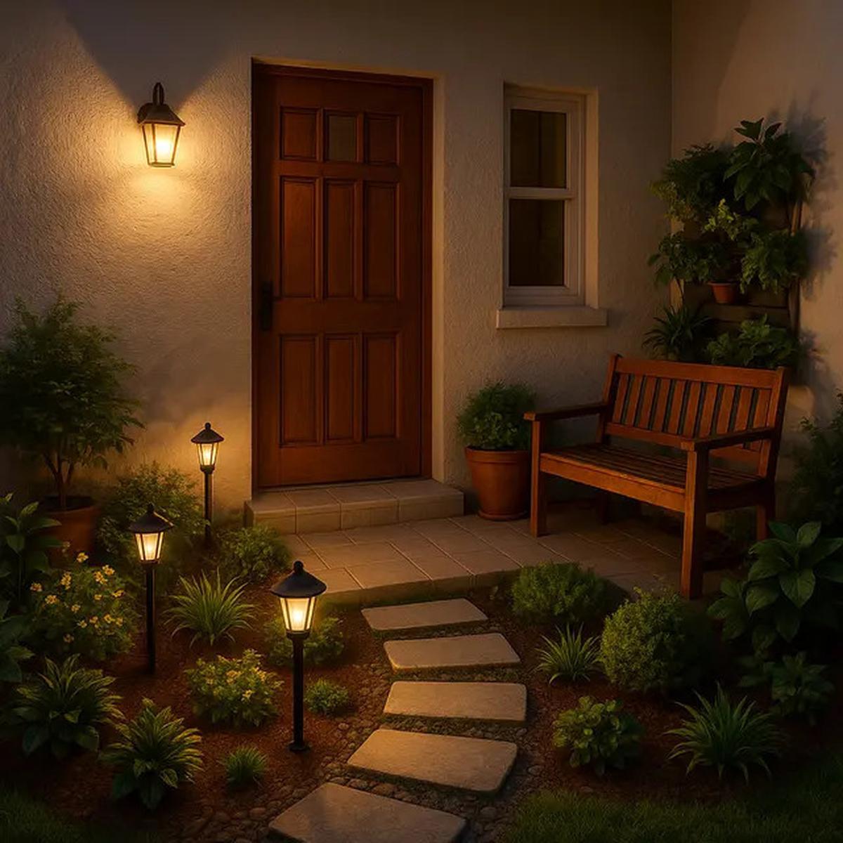 7 Inspirasi Teras Rumah Kecil dengan Taman Mini yang Cantik, Bikin Hunian Makin Sejuk dan Estetik