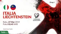 Kualifikasi Piala Eropa 2020 - Italia Vs Liechtenstein (Bola.com/Adreanus Titus)