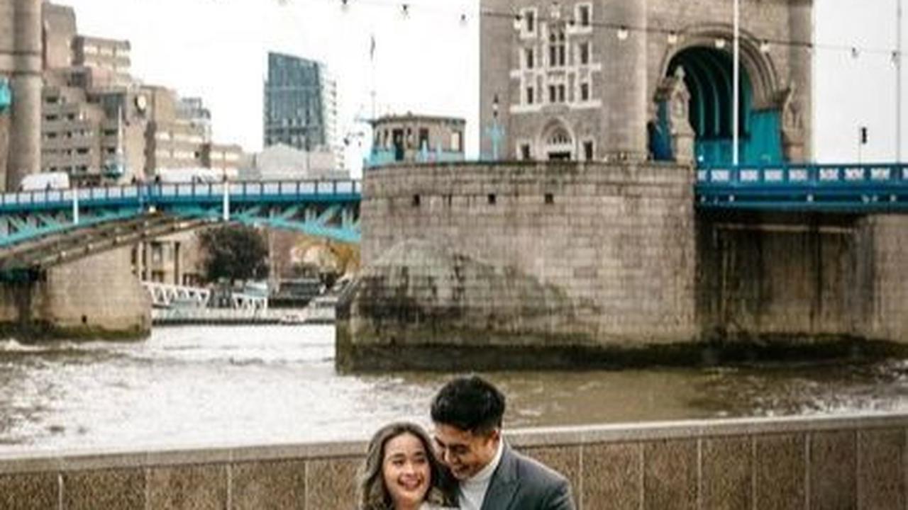 Pacaran Selama 11 Tahun, Akhirnya Tunangan! Lihat Foto Prewed Gritte Agatha dan Calon Suaminya di London