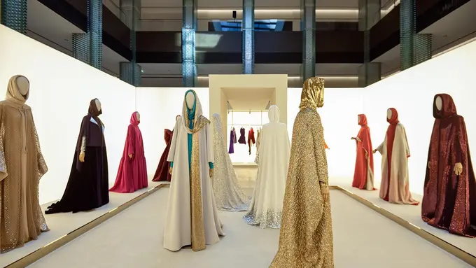 Valentino RIlis Koleksi Abaya Eksklusif untuk Perempuan Muslimah