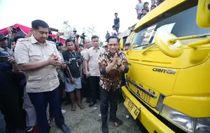 Mendagri Lepas 125 Truk Genteng untuk Jalankan Arahan Prabowo