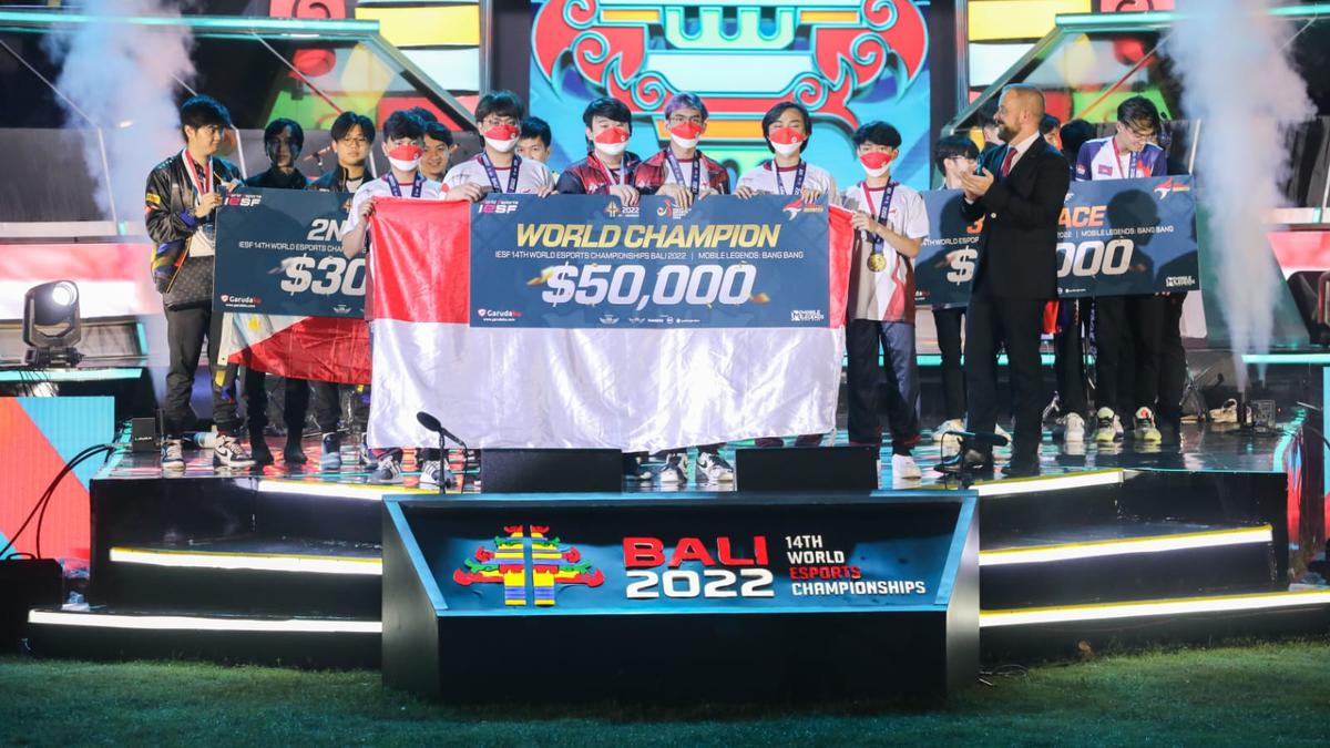Raih Predikat Juara Umum Iesf 14th World Esports Championship 2022