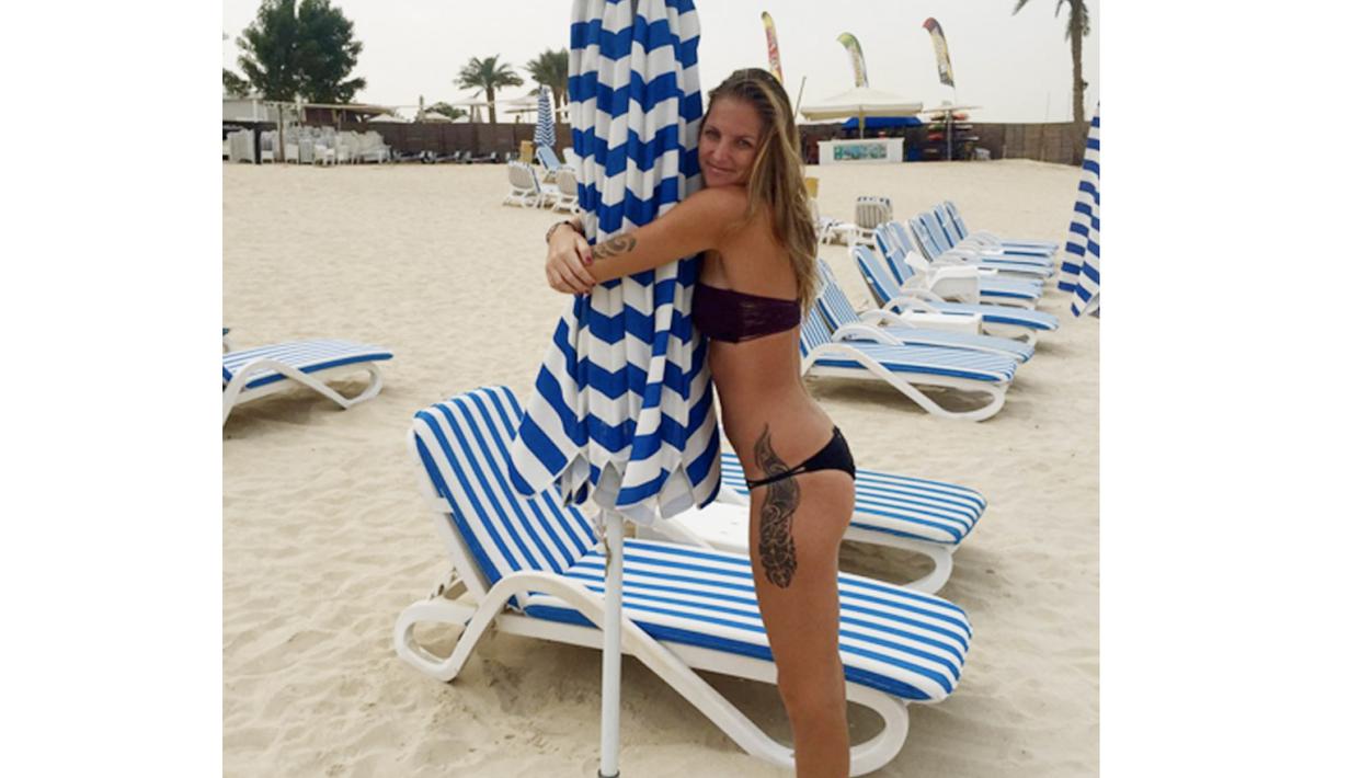 Tahun 2016 ini, Karolina Pliskova dua kali mencapai semifinal ganda putri grand slam, yaitu di Australia Terbuka dan Wimbledon. (Bola.com/Instagram/Karolinapliskova)