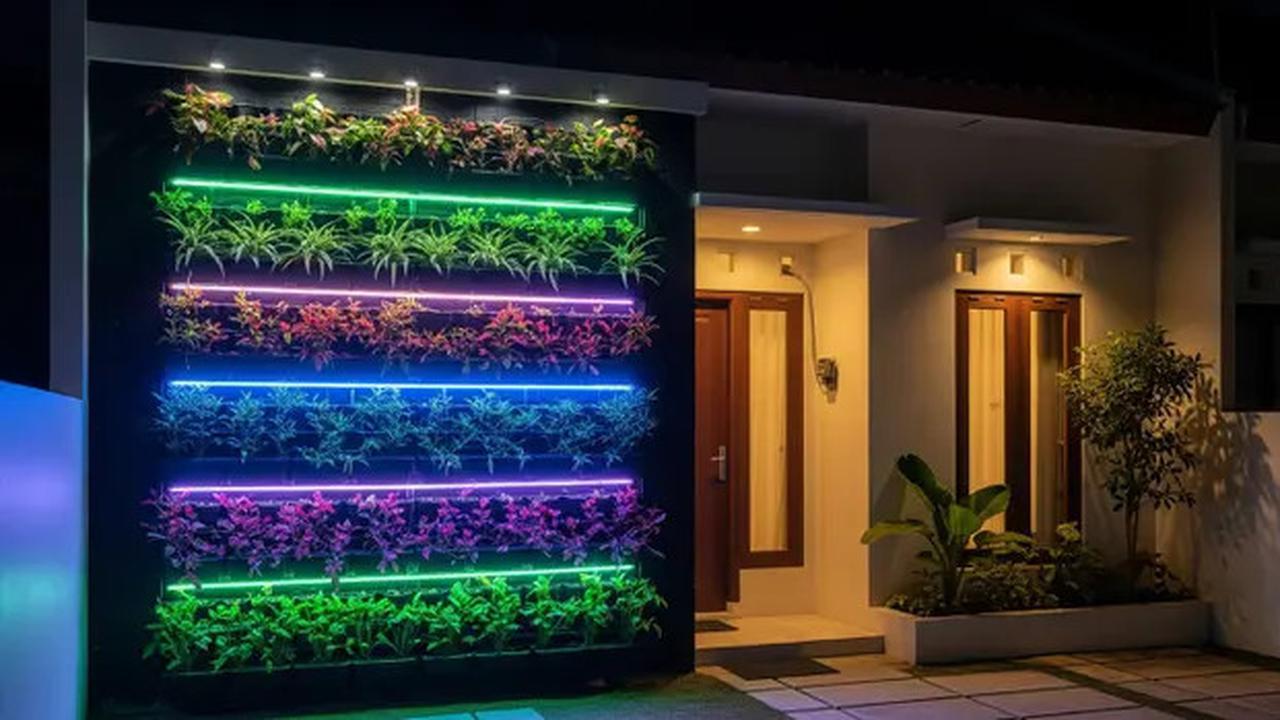 8 Model Taman Depan Rumah dengan Lampu Sorot Estetik dan Anti Ular, Ini Tips Penataannya