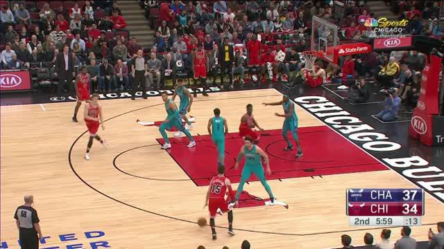 Berita video game recap NBA 2017-2018 antara Chicago Bulls melawan Charlotte Hornets dengan skor 120-114.