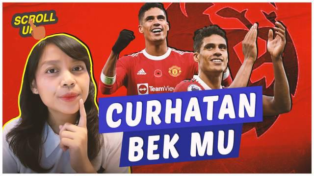 Berita video, scroll up kali ini akan membahas Raphael Varane bek Manchester United yang protes aturan baru Premier League.